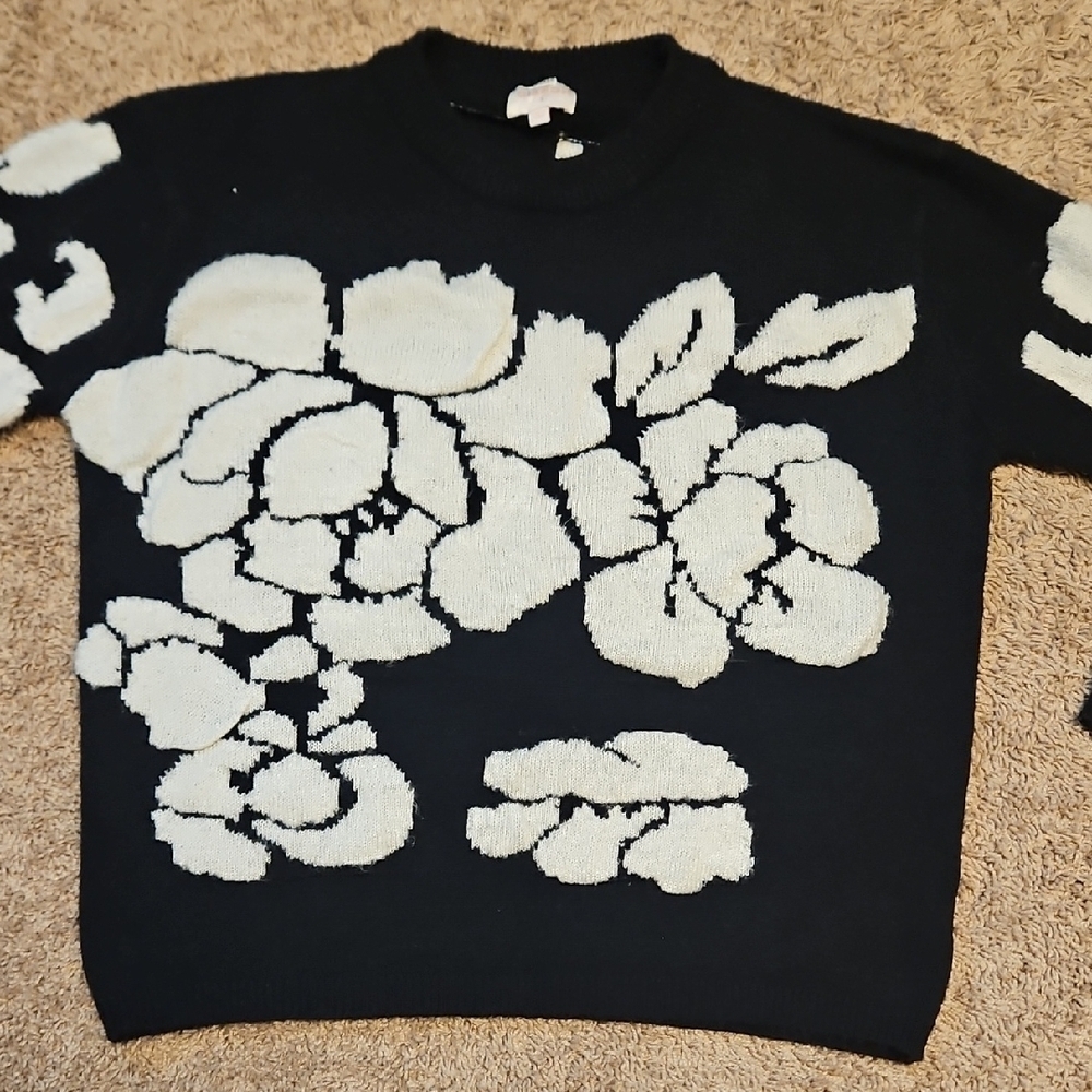 Anthropologie Ciebon Emilia Printed Sweater - Picture 4 of 9